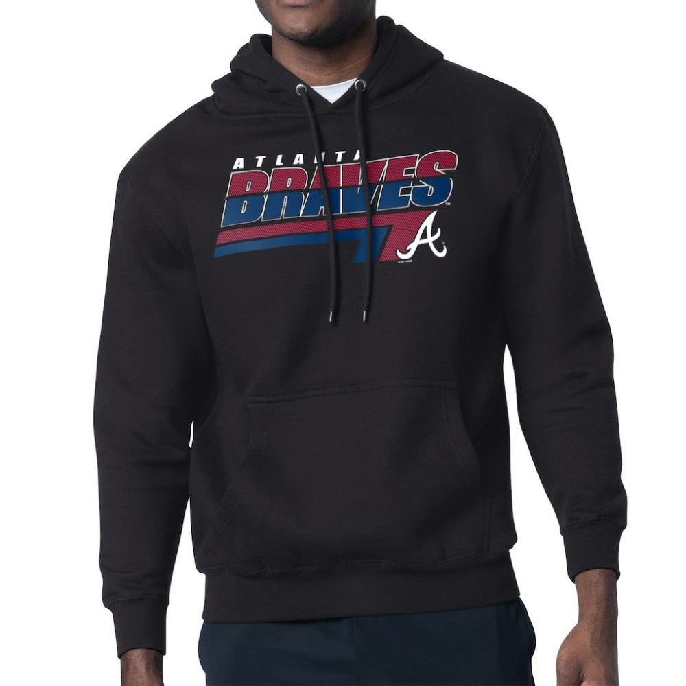 Atlanta Braves Starter Logo Push Graphic Hoodie Sale