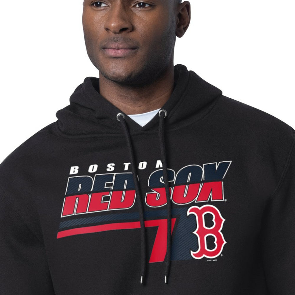 Boston Red Sox Starter Logo Push Graphic Hoodie Near Me
