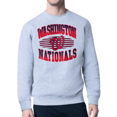 Washington Nationals Starter Team Grit Graphic Fleece Pullover Sweatshirt Near Me