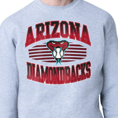 Arizona Diamondbacks Starter Team Grit Graphic Fleece Pullover Sweatshirt Sale