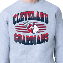 Cleveland Guardians Starter Team Grit Graphic Fleece Pullover Sweatshirt Online