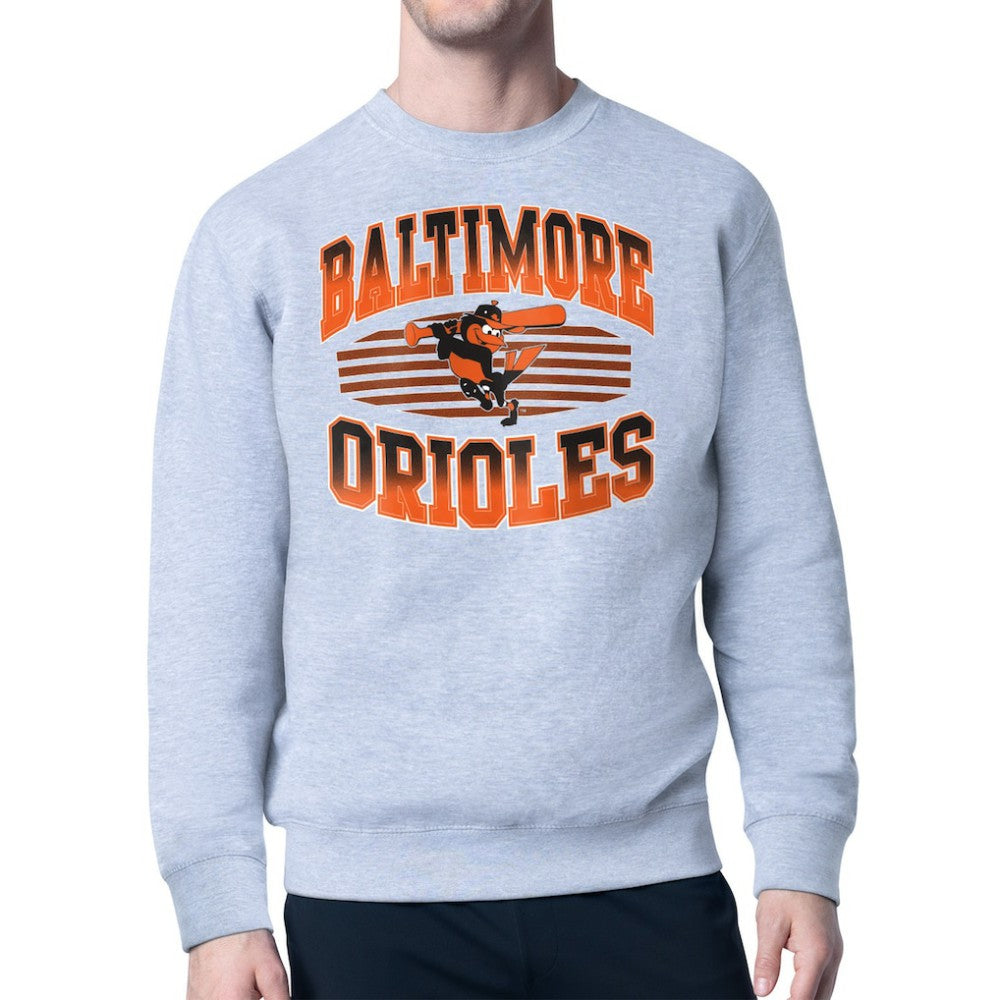 Baltimore Orioles Starter Team Grit Graphic Fleece Pullover Sweatshirt for sale