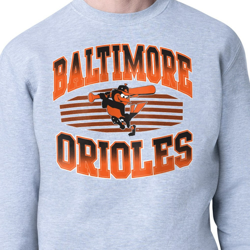 Baltimore Orioles Starter Team Grit Graphic Fleece Pullover Sweatshirt for sale