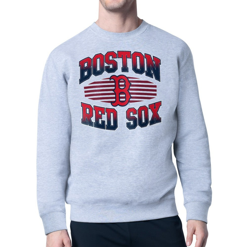 Boston Red Sox Starter Team Grit Graphic Fleece Pullover Sweatshirt Discount