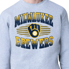 Milwaukee Brewers Starter Team Grit Graphic Fleece Pullover Sweatshirt for sale