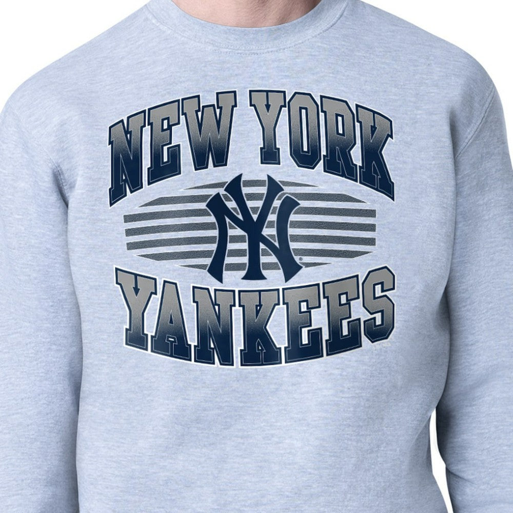 New York Yankees Starter Team Grit Graphic Fleece Pullover Sweatshirt Online