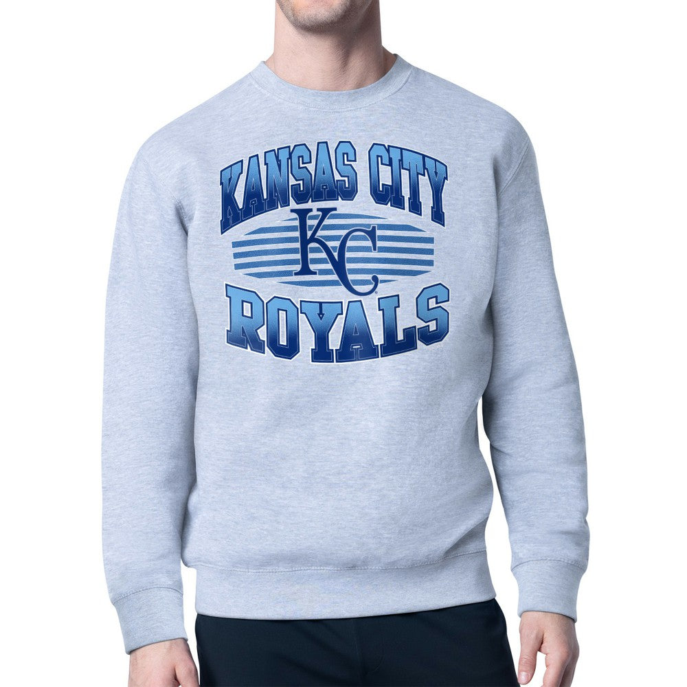 Kansas City Royals Starter Team Grit Graphic Fleece Pullover Sweatshirt for sale