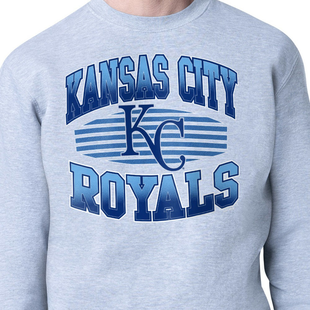 Kansas City Royals Starter Team Grit Graphic Fleece Pullover Sweatshirt for sale