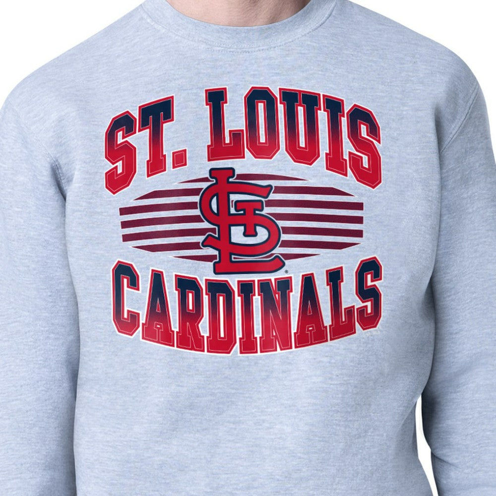 St. Louis Cardinals Starter Team Grit Graphic Fleece Pullover Sweatshirt Online