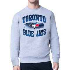 Toronto Blue Jays Starter Team Grit Graphic Fleece Pullover Sweatshirt for sale