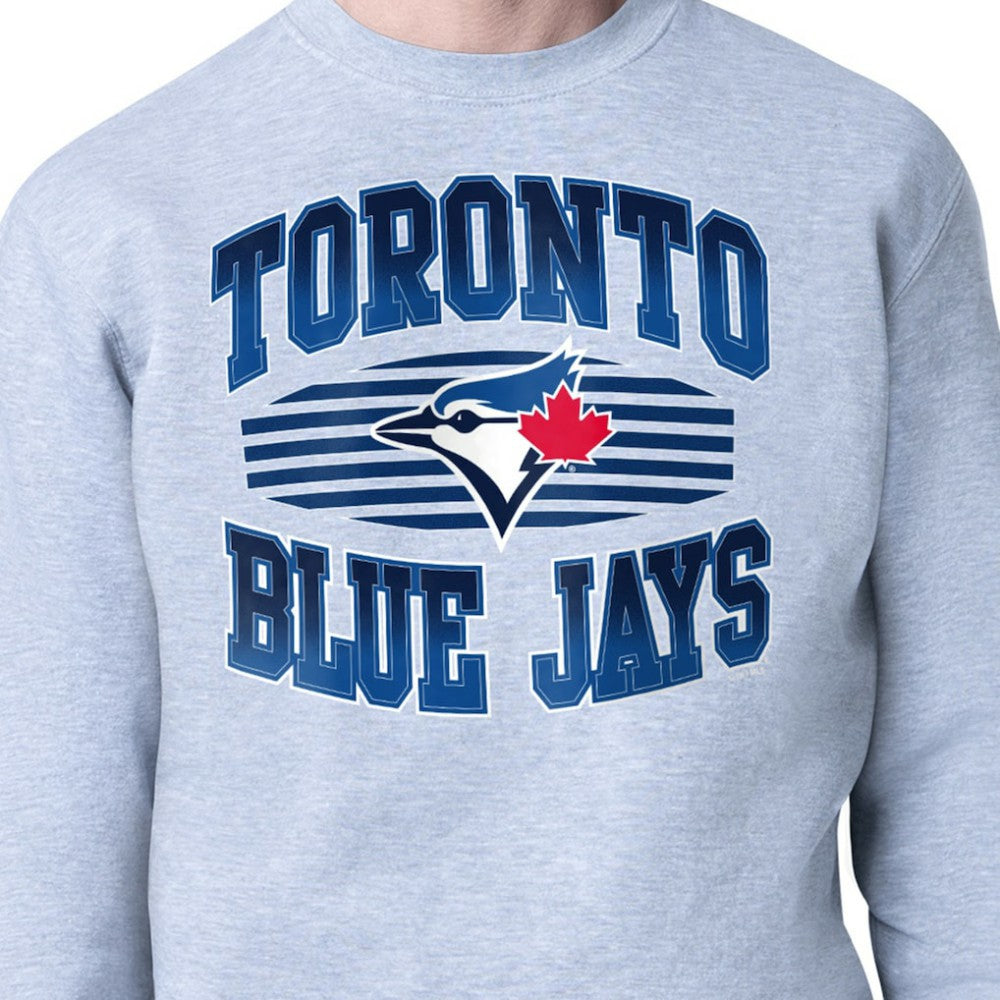 Toronto Blue Jays Starter Team Grit Graphic Fleece Pullover Sweatshirt for sale
