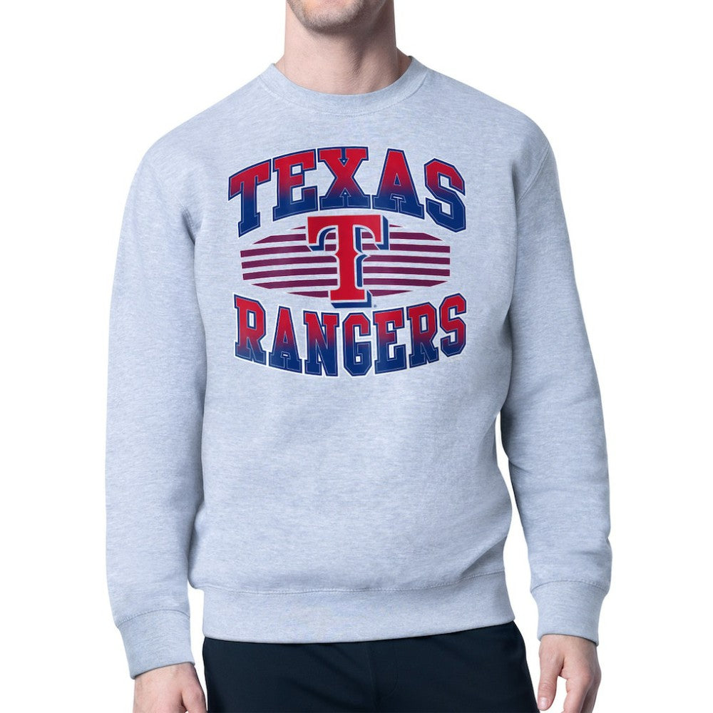Texas Rangers Starter Team Grit Graphic Fleece Pullover Sweatshirt Sale