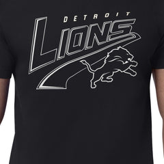 Detroit Lions Starter Modern Tailsweep Graphic T-Shirt - Black - NFL