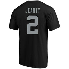 Ashton Jeanty Las Vegas Raiders Big & Tall Player Name & Number T-Shirt - Black - Fanatics