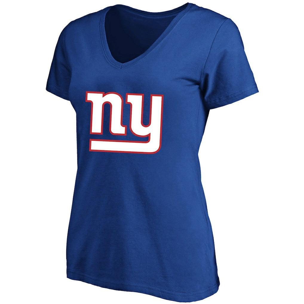 Malik Nabers New York Giants Women's Plus Size Name & Number T-Shirt - Royal - Fanatics