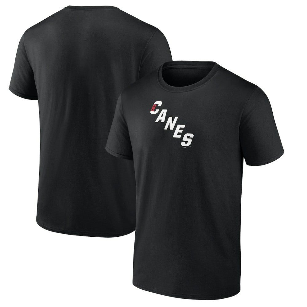 Carolina Hurricanes Primary Logo T-Shirt - Black | NHL Lifestyle