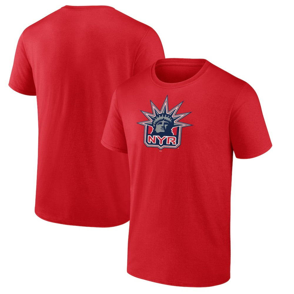New York Rangers Primary Logo T-Shirt - Red | NHL online