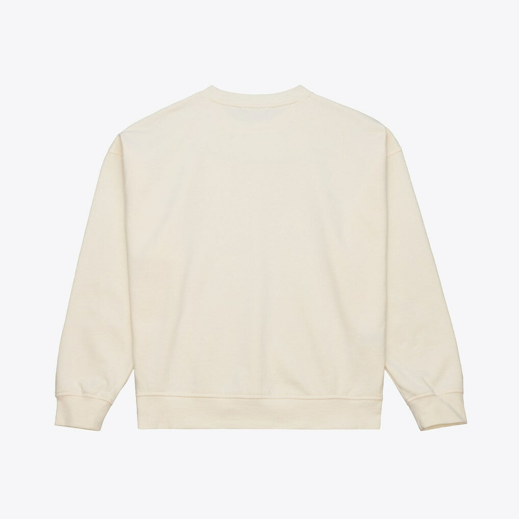 Washington Commanders Women's Tonal Arch Sweatshirt - Cream - Mitchell & Ness