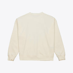 Miami Dolphins Women's Tonal Arch Sweatshirt - Cream - Mitchell & Ness