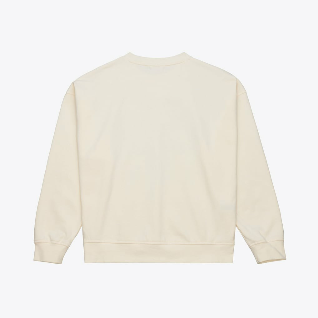Buffalo Bills Women's Tonal Arch Sweatshirt - Cream - Mitchell & Ness