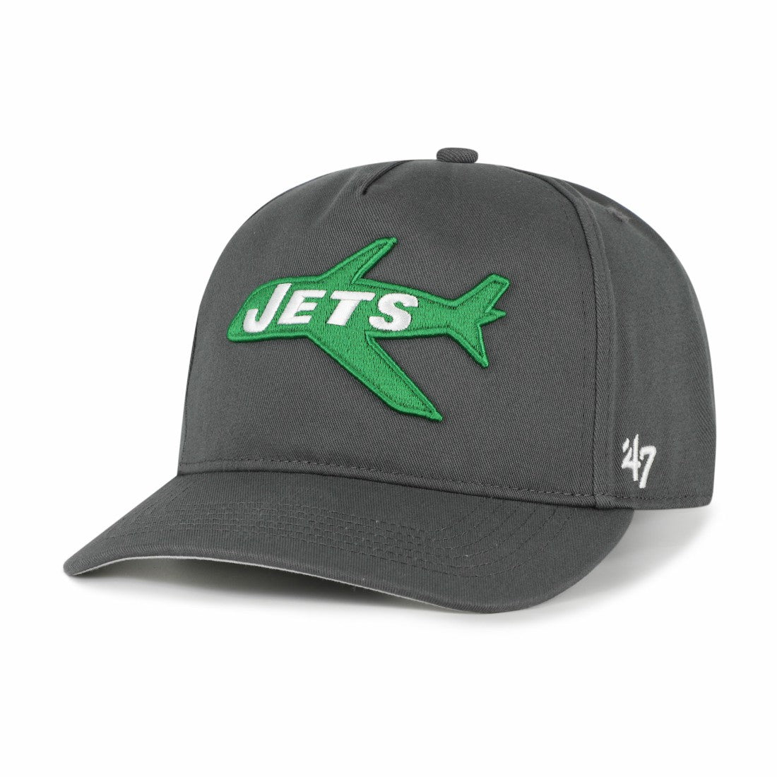 New York Jets '47 Hitch Adjustable Hat - Charcoal - 47 brand