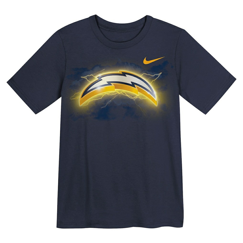 Los Angeles Chargers Outerstuff Preschool Super Logo T-Shirt - Navy - NFL
