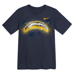 Los Angeles Chargers Outerstuff Preschool Super Logo T-Shirt - Navy - NFL