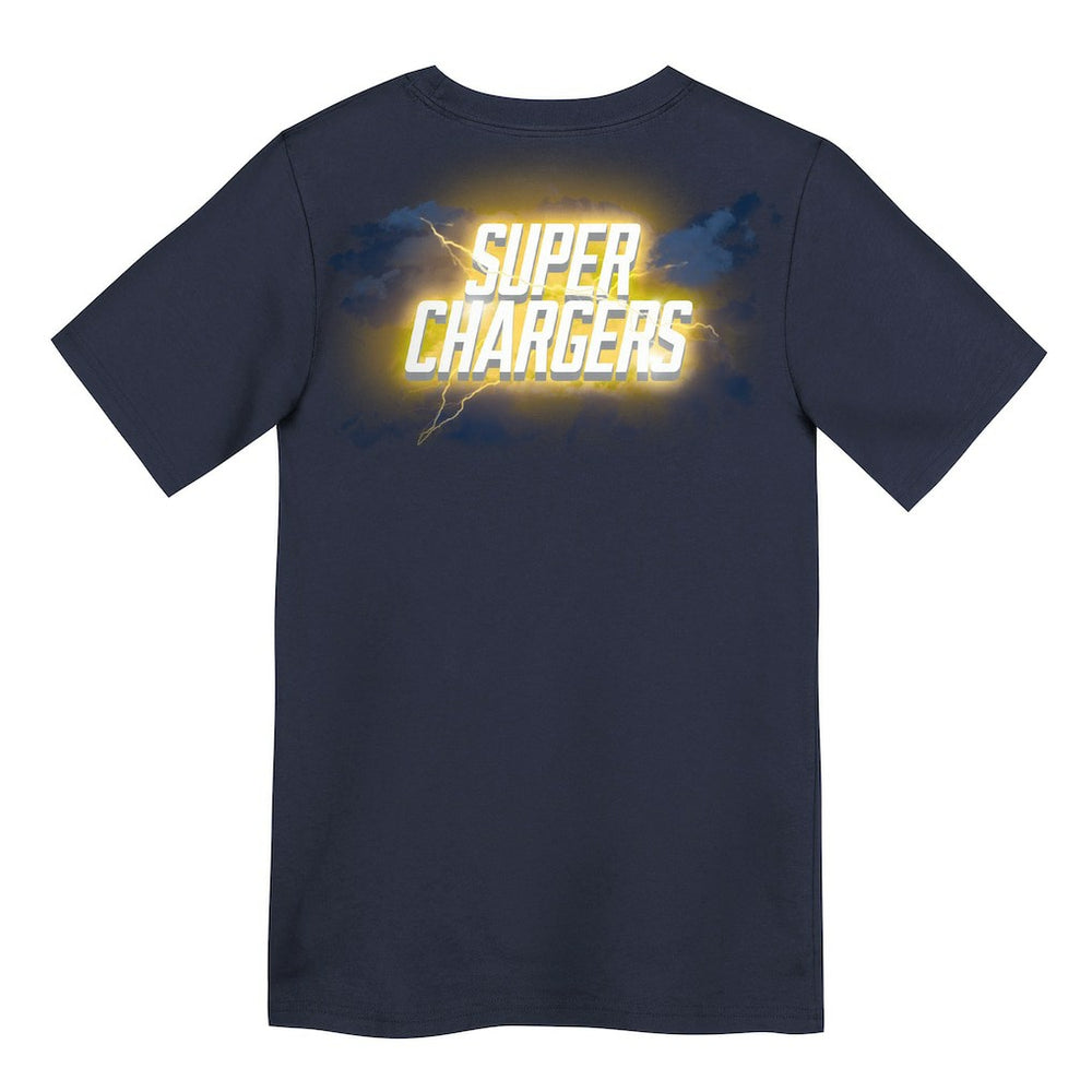 Los Angeles Chargers Outerstuff Preschool Super Logo T-Shirt - Navy - NFL