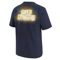 Los Angeles Chargers Youth Super Chargers Alt Pack T-Shirt - Navy - Nike