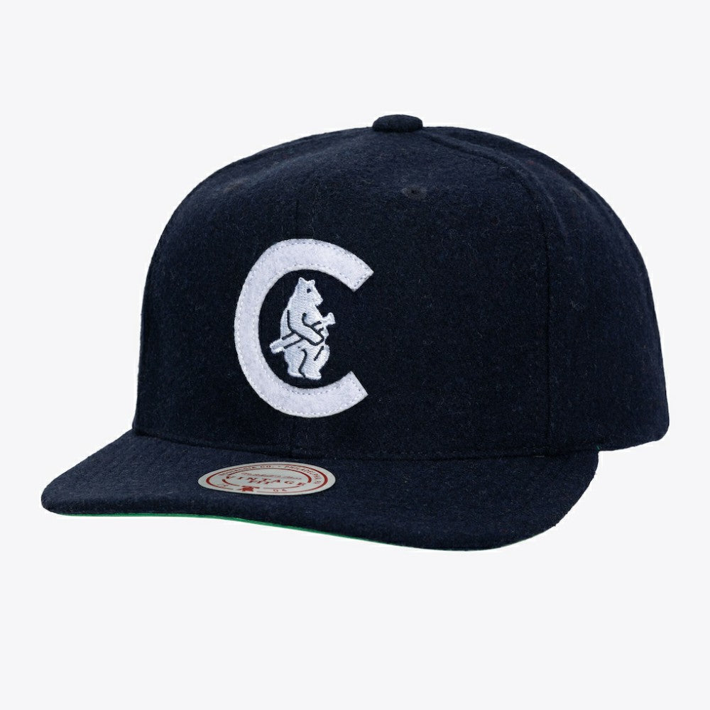 Chicago Cubs Unisex Vintage Fit Melton Wool Adjustable Hat for sale