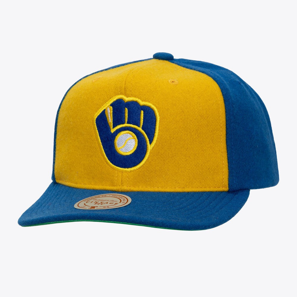 Milwaukee Brewers Unisex Vintage Fit Melton Wool Adjustable Hat Near Me
