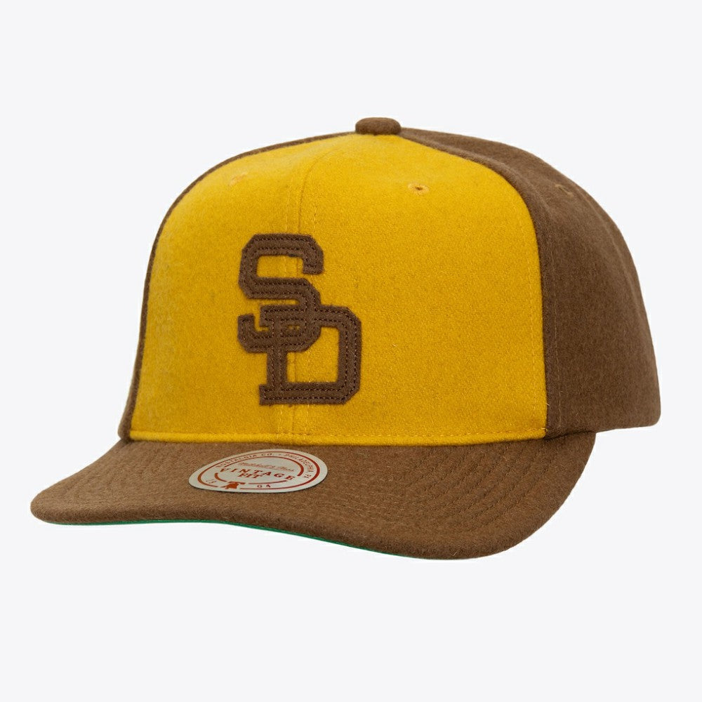 San Diego Padres Unisex Vintage Fit Melton Wool Adjustable Hat Outlet