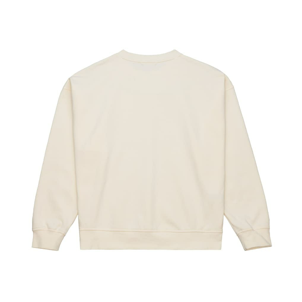 Dallas Cowboys Women's Tonal Arch Sweatshirt - Cream - Mitchell & Ness