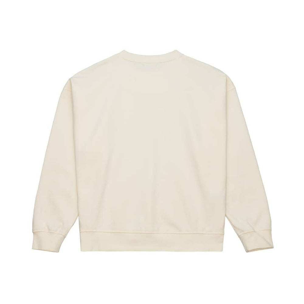 Dallas Cowboys Women's Tonal Arch Sweatshirt - Cream - Mitchell & Ness