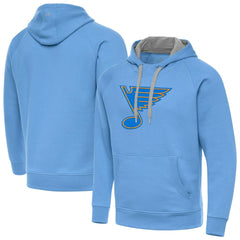 St. Louis Blues Antigua Victory Pullover Hoodie - Blue | NHL discount