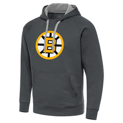 Boston Bruins Antigua Victory Pullover Hoodie - Charcoal | NHL sale