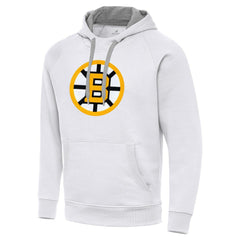 Boston Bruins Antigua Victory Pullover Hoodie - White | NHL sale
