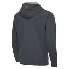 Boston Bruins Antigua Victory Full-Zip Hoodie - Charcoal | NHL Clearance