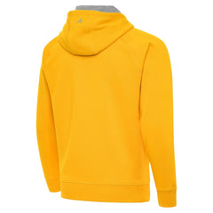 St. Louis Blues Antigua Victory Full-Zip Hoodie - Gold | NHL Lifestyle