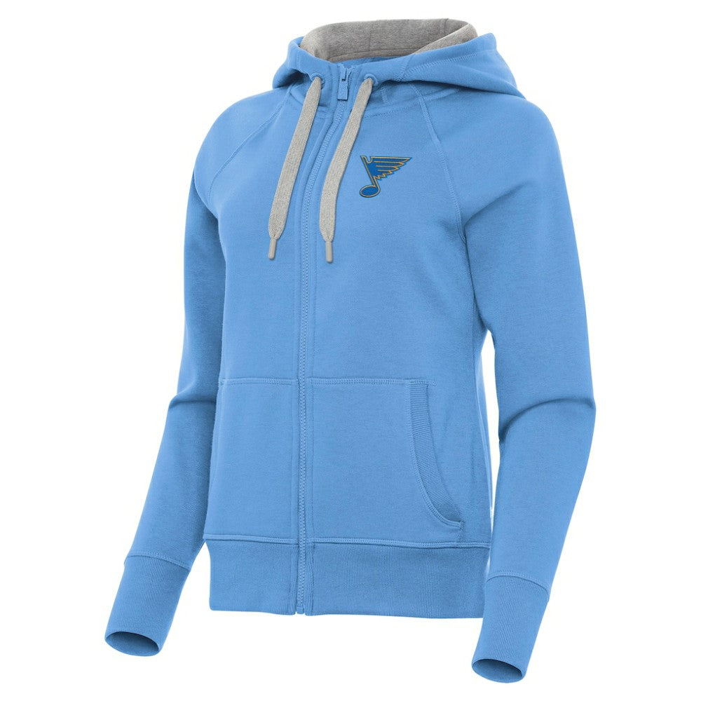St. Louis Blues Antigua Women's Victory Full-Zip Hoodie - Blue | NHL sale