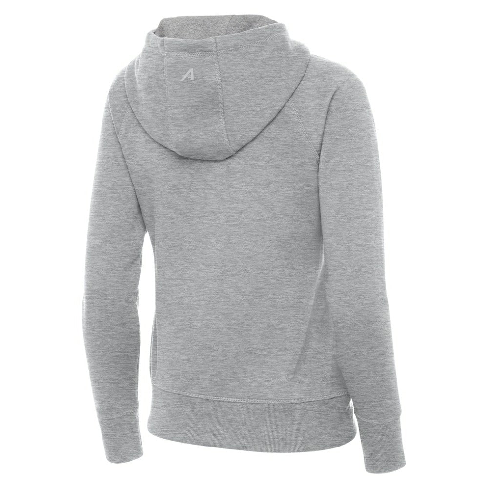 Boston Bruins Antigua Women's Victory Full-Zip Hoodie - Heather Gray | NHL near me