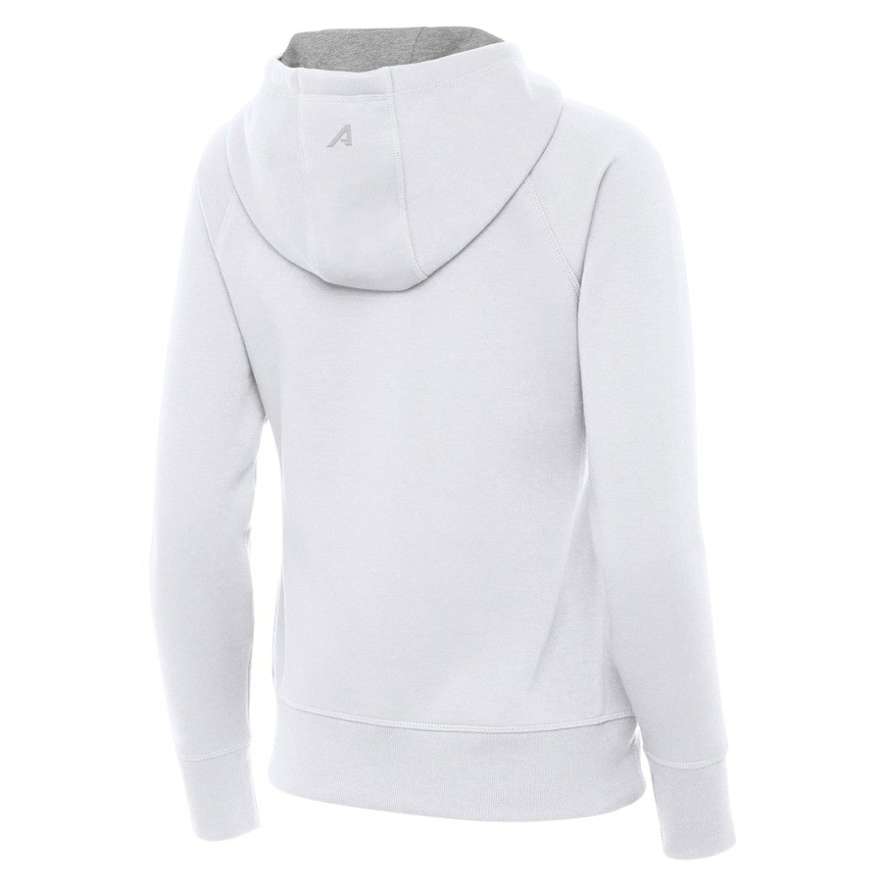 St. Louis Blues Antigua Women's Victory Full-Zip Hoodie - White | NHL on sale