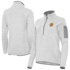 Boston Bruins Antigua Women's Fortune Half-Zip Pullover - Heather Gray | NHL near me