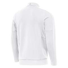 Boston Bruins Antigua Generation Quarter-Zip Pullover Top - White | NHL Clearance