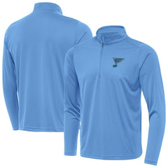 St. Louis Blues Antigua Tribute Lightweight Quarter-Zip Pullover - Blue | NHL on sale
