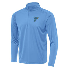 St. Louis Blues Antigua Tribute Lightweight Quarter-Zip Pullover - Blue | NHL on sale