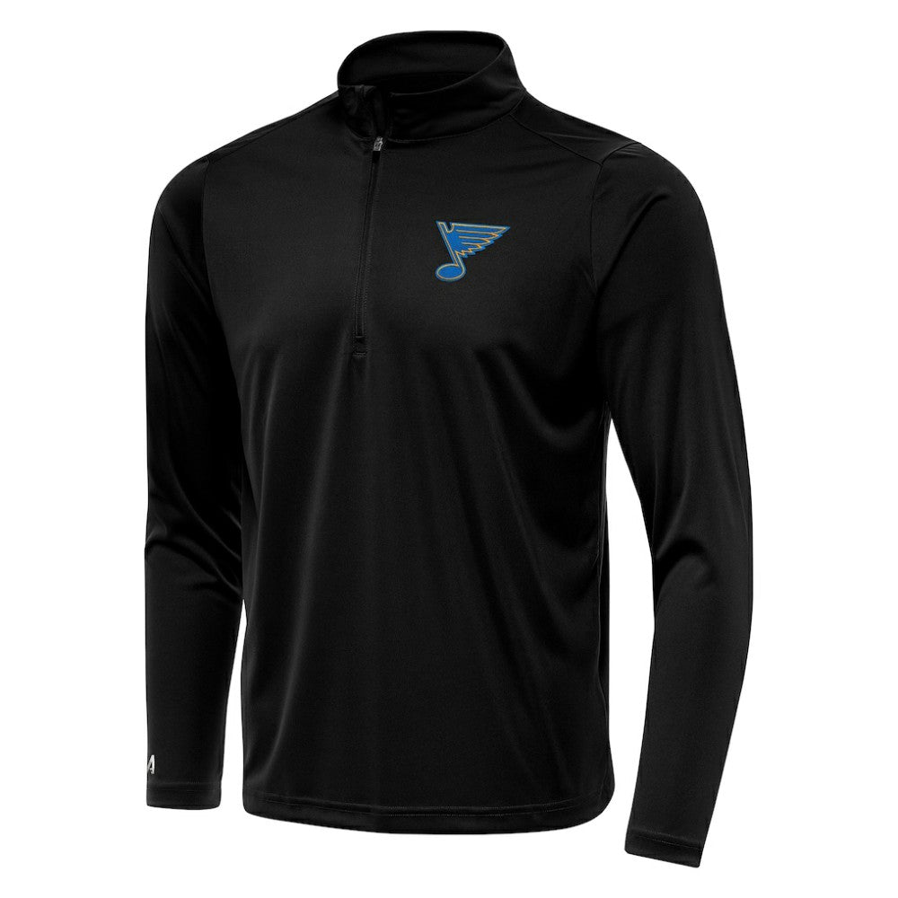 St. Louis Blues Antigua Tribute Lightweight Quarter-Zip Pullover - Black | NHL discount