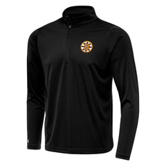 Boston Bruins Antigua Tribute Lightweight Quarter-Zip Pullover - Black | NHL on sale