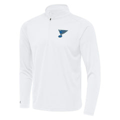 St. Louis Blues Antigua Tribute Lightweight Quarter-Zip Pullover - White | NHL sale