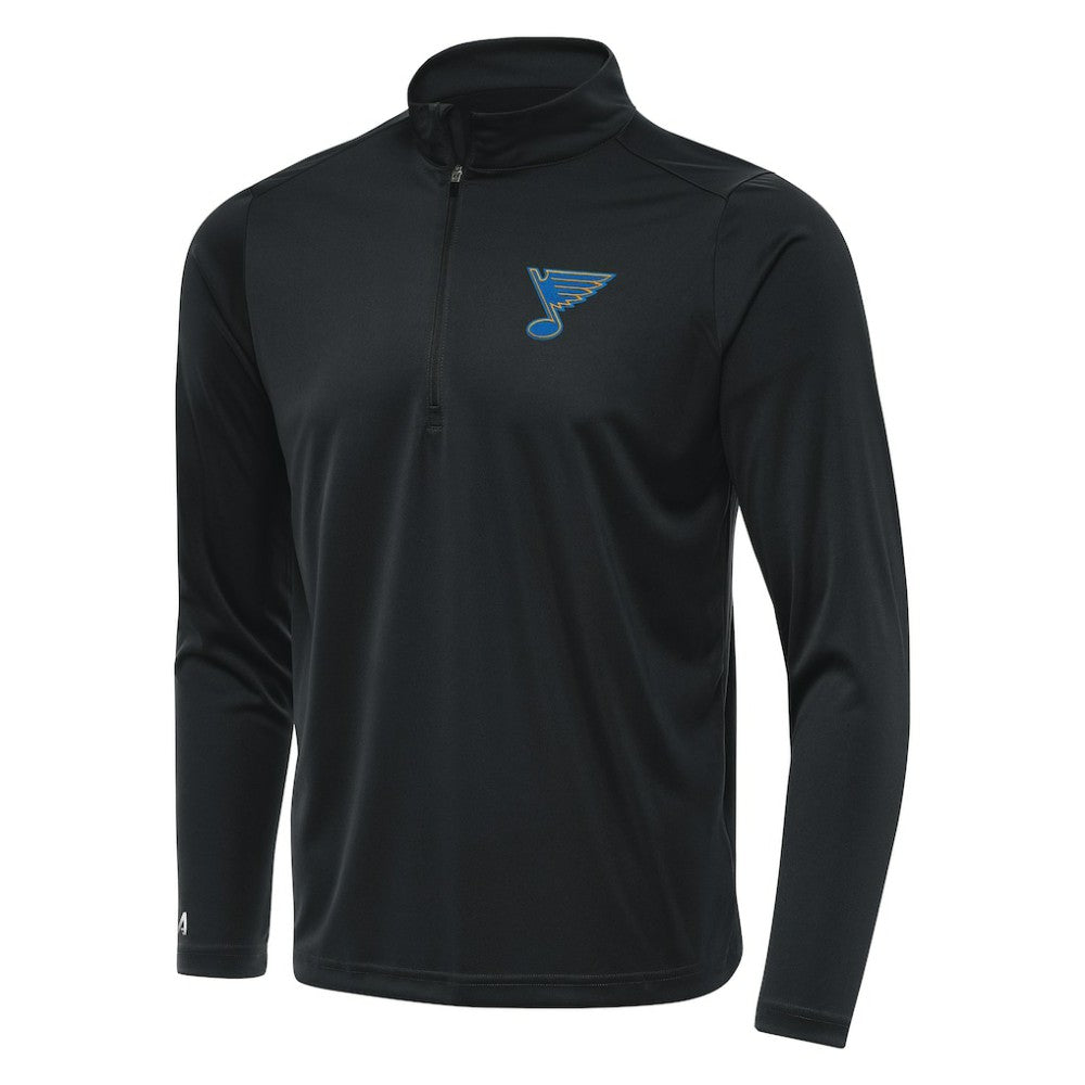 St. Louis Blues Antigua Tribute Lightweight Quarter-Zip Pullover - Gray | NHL near me